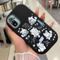 ราคา เคสสำหรับ Xiaomi Redmi Note 10 Note 10s Note 10 Pro POCO M5s เคสโทรศัพท์สุนัขกันกระแทกกลมและอ้วน (43657414241)