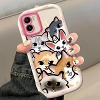 ราคา เคสสำหรับ VIVO Y15S Y15A Y15C Y01 เคสโทรศัพท์แมวน่ารักซิลิโคนกันกระแทก (43521852266)