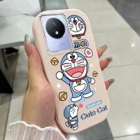 ราคา เคสสำหรับ VIVO Y02 Y02A Y02T Y02s Y11 2023 เคสโทรศัพท์แมวกันกระแทกกลมและอ้วน (43309081583)