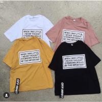 ราคา เสื้อOver size Tag OFF WHITE แถบป้าย และ T Shirt Crop (14979630361)
