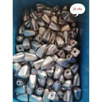 ราคา ตะกั่วตกปลา ตะกั่วมะเฟือง 25g 30g 40g 50g 80g 100g คละไซส์แจ้งทางแชทได้ค่ะ ยกโล (7246066140)