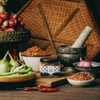 ราคา น้ำพริกคลุกข้าวตราบ้านแม่ VEGAN HALAL ไม่มีผงชูรส ไม่ใส่วัตถุกันเสีย ไม่แต่งสี (40672748761)