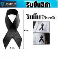 ราคา ริบบิ้นดำ โบว์ไว้อาลัย โบว์ไว้ทุกข์ ดำ เข็มกลัดงานขาวดำ เข็มกลัดติดเสื้อ ทน เข็มกลัดโบว์ (57800329468)