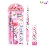 ราคา MEPF ดินสออัตโนมัติ Kuromi Melody Cinnamoroll 0 5MM ดินสอกด แบบพกพา Sanrio พร้อมยางลบ 2B Refills Set Propelling Pencil นักเรียน (55751798190)