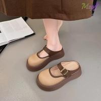 ราคา เมพฟ์ รองเท้าแตะผู้หญิงฤดูร้อน ส้นหนา พื้นยาง PVC กันลื่น นุ่มสบาย เหมาะสำหรับชายหาดและสวมใส่ภายในบ้าน (54551863648)