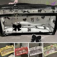 ราคา ดินสอ เพื่อน น่ารักแมวโบว์ใสปากกากระเป๋า การ์ตูนความจุขนาดใหญ่เครื่องเขียนกระเป๋าอุปกรณ์การเรียน (52501396823)