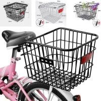 ราคา ตะกร้าจักรยานเสือภูเขาแบบโลหะคงที่ ทนทาน สีดำ เงิน ติดตั้งง่าย พร้อมกระเป๋าเป้สะพายหลังสำหรับเก็บอุปกรณ์พับได้ (50351720121)