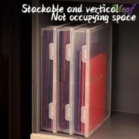 ราคา ภาชนะใส่แฟ้มใบรับรอง เมปฟ์ ที่เก็บเอกสารพลาสติก กล่องจัดระเบียบ ก4 ทรงสี่เหลี่ยม (57251609551)