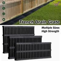 ราคา เมพฟ์ ฝาครอบสลัก ท่อระบายน้ําพื้นโรงรถพลาสติกเรซินสี่เหลี่ยม ห้องครัวขับเคลื่อนที่มีความแข็งแรงสูงสีดํา (54701401955)