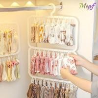ราคา เมปฟ์ ถุงเท้าราวตากผ้า ที่ถอดออกได้ ไร้ร่องรอย หลายคลิปถุงเท้าอบแห้งไม้แขวนเสื้อประหยัดพื้นที่พับเก็บได้ที่ถอดออกได้ครัวเรือนชั้นเก็บถุงเท้าชุดชั้นในเด็กเสื (50601196293)