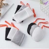 ราคา ถุงตาข่ายโฟมสบู่ เมพฟ์ ถุงสบู่ฟองอาบน้ําฟองน้ํา เชือกขัดผิวสบู่แบบพกพาฟองอาบน้ําล้างร่างกาย (49201426567)