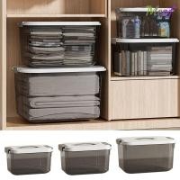 ราคา เมปฟ์ กล่องพลาสติก วางซ้อนกันได้ที่มีฝาปิดกล่องเก็บ ทนทานประหยัดพื้นที่ตกแต่งบ้านหลายขนาดเสื้อผ้าถังเก็บกระดาษทําด้วยมือถ้วยเค (48101383850)