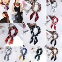 ราคา RUSSIK ผ้าพันคอนุ่มสแควร์สำหรับผู้หญิง พร้อมสายสะพายผม ลายเสือดาวสวยงาม ใช้เป็นผ้าคลุมไหล่ได้ (56300248415)