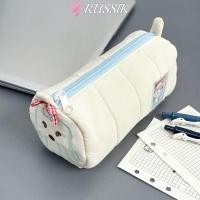 ราคา กระเป๋าปากกา ROUSSIK Puppy เย็บปักถักร้อยดินสอความจุขนาดใหญ่ กระเป๋าเครื่องเขียนอเนกประสงค์น่ารัก Back To School (54101595074)