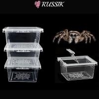 ราคา รัสซิก สัตว์เลื้อยคลานห้องนั่งเล่นกล่อง แมลงพลาสติกหลังสัตว์เลื้อยคลานที่อยู่อาศัย อาหารทนทานให้อาหารป้องกันการหลบหนีระบายอากาศจิ้งจกกล่องเพาะพันธุ์สัตว์เลื้อยคลาน (53100569173)