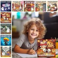 ราคา สมุดระบายสี รัสซิค ของขวัญภาพวาดบรรเทาความเครียด สมุดระบายสีกราฟฟิตี การ์ตูนตลกการศึกษา เส้นขยุกขยิก หนังสือสําหรับผู้ใหญ่และวัยรุ่น (49501604903)