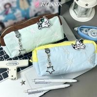 ราคา กระเป๋าปากกา ROUSSIK Dog Star Pencil Ins Fresh Color Large Capacity With Pendant Pen Box Student (42525827224)