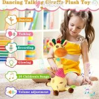 ราคา รัสซิก ตุ๊กตาสัตว์ของเล่นตุ๊กตาที่มี10เพลงเต้นรําของเล่นยีราฟพูดได้เรืองแสงปรับระดับเสียงดนตรีแกว่งออกไปเต้นรํายีราฟ1 3ปี (43262695575)