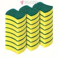 ราคา ฤสซิก ฟองน้ําล้างจาน ฟองน้ําแปรงทําความสะอาดแบบใช้ซ้ําได้ มัลติฟังก์ชั่ดูดซับสูงสองด้านสนิมถอดแผ่นขัดถูในครัวเรือนทําความสะอาดเครื (41074744242)