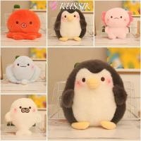 ราคา ตุ๊กตาสหายตุ๊กตา RUSSIK เพนกวินสัตว์ทะเลตุ๊กตาสัตว์หมอน แฟชั่นนุ่มพิเศษยัดไส้ตุ๊กตาสัตว์ตุ๊กตาของเล่นโต๊ะ (53950669838)