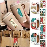 ราคา RUZSIK 120PCS Merry Christmas สติกเกอร์ หลากสี 7 6 2 5 ซม บรรจุภัณฑ์Decals สร้างสรรค์รูปแบบผสมDIYอุปกรณ์เสริมแพคเกจตกแต่งป้ายปิดผนึกคริสต์มาส (49951604783)