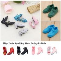 ราคา RUSSIK ตุ๊กตาประกายรองเท้า ตุ๊กตาของขวัญของเล่นแฟชั่นรองเท้าส้นสูงรองเท้าคริสตัล อุปกรณ์ DIY รองเท้ากีฬาสําหรับ azone ob24 ตุ๊กตาสําหรับตุ๊กตาบลายธ์ตุ๊กตา licca (46800156638)