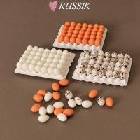 ราคา รัสซิก 1 ชุดไข่ลูกไก่น่ารัก ไข่จําลองขนาดเล็ก 4 รูปแบบ ภูมิทัศน์ไมโครของตกแต่งขนาดเล็ก (46550843585)