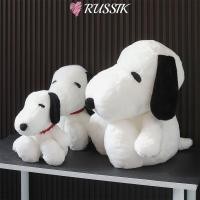 ราคา ROUSSIK Snoopy ตุ๊กตาตุ๊กตา 40 60 ซม ผ้าฝ้าย PP Snoopy สุนัขของเล่นตุ๊กตา Kawaii Plush ของขวัญนุ่มตุ๊กตาสัตว์หมอน (43965572632)