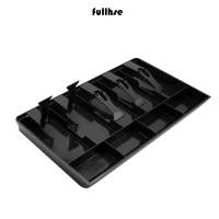 ราคา เครื่องบันทึกเงินสด FULLHSE สีดํา 15 9 D X 9 6 W X 1 42 H ถาดใส่ลิ้นชัก พลาสติกอเนกประสงค์ ABS ลิ้นชักลงทะเบียนเงินสดสํานักงาน (57701843804)