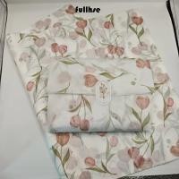 ราคา กระดาษห่อของขวัญ FULLHSE พร้อมใบไม้สีเขียว กระดาษทิชชู่ลายทิวลิปสองด้าน กระดาษห่อของขวัญลายดอกไม้บรรจุกระดาษ (56750874718)