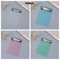 ราคา กระดานคลิปหนีบกระเป๋า ทําด้วยโลหะทั้งหมด คลิปบอร์ดขนาดเล็กขนาดเล็กสีสันสดใส คลิปบอร์ดขนาดบันทึกพลาสติกที่สวยงาม ก6 (55251499889)