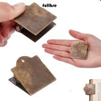 ราคา ที่หนีบ เครื่องผูก ขนาดเล็ก เต็มรูปแบบ คลิปหนังสือเปล่าโลหะสีบรอนซ์โบราณ ที่ใส่หน้าวินเทจวารสาร (53101843089)