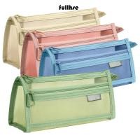 ราคา กระเป๋าดินสอซิปตาข่าย เต็ม ตาข่ายมัลติฟังก์ชั่ใสกระเป๋าเครื่องเขียน หนาแบบพกพาใสปากกากระเป๋าโรงเรียนอุปกรณ์สํานักงาน (52551853428)