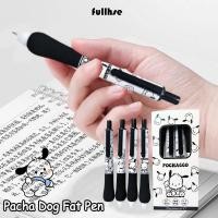 ราคา FULLHSE 4 ชิ้น กล่อง Pochacco Neutral ปากกา Soft Cloud Grip ST Tip ลงนามปากกา อุปกรณ์การเรียน Quick Drying กดประเภทปากกาลูกลื่นนักเรียน (52051848723)