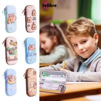 ราคา กรณีดินสอ คาปิบาระ เต็ม 3ชั้นกล่องปากกา การ์ตูนสร้างสรรค์กันน้ําความจุขนาดใหญ่กระเป๋าดินสอนักเรียนอุปกรณ์ (51851853449)