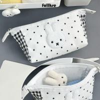 ราคา ดินสอ FULLHSE กระเป๋าใส่ปากกา Polka Dot Miffy ความจุขนาดใหญ่ กระเป๋าใส่เครื่องเขียนดีไซน์เปิดขนาดใหญ่อเนกประสงค์ อุปกรณ์การเรียน (51851205923)