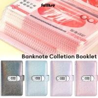 ราคา สมุดบันทึกเงินประหยัด FULLHSE หนัง PU พร้อมรหัสผ่านล็อค 100 ซอง Challenge Binder คุณภาพสูงกันน้ํานํากลับมาใช้ใหม่เลเซอร์ฝาครอบธนบัตรสะสมหนังสือเล่มเล็ก (51750874748)
