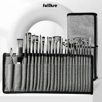 ราคา เต็ม 24ชิ้นศิลปินแปรงทาสีชุด ไนล่อนที่ละเอียดอ่อนผมสีน้ําแปรงปากกา ที่มีคุณภาพสูงด้วยมีดโกนผ้าม้วนด้ามไม้สีแปรงกระเป๋าแพ็ค (51250874777)