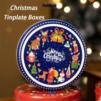 ราคา เต็มขนมดีบุก รอบคริสต์มาสปิดผนึกขวดกล่องบรรจุ กระป๋องเก็บกระป๋องมินิคริสต์มาสดีบุกกล่องลูกอมคุกกี้บรรจุภัณฑ์ (50651857655)