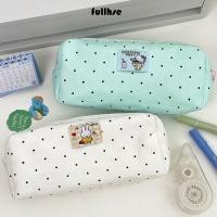ราคา FULLHSE ดินสอ ขนาดใหญ่ความจุ Kitty Miffy ปากกากระเป๋า คุณภาพสูงผ้าใบมัลติฟังก์ชั่เครื่องเขียน Organizer กลับโรงเรียน (47400909365)