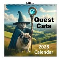 ราคา ทําด้วยโลหะทั้งหมด แปลกยุค การแสวงหา แมวปฏิทิน แปลกยุคแสวงหาแมวสนุกเดือนแขวนปฏิทิน ร้อนแขวนผนัง 2025 การวางแผนปฏิทินติดผนังสําหรับครอบครัวเพื่อน (47251863973)