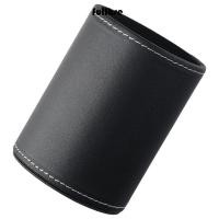 ราคา ที่ใส่ปากกาทรงกลมหนัง FULLHSE ที่ใส่ปากกาเก็บของสีดําทรงกลม อเนกประสงค์ 4 92 X 3 27 นิ้วหนังคอนเทนเนอร์เครื่องประดับ Office (46601877587)