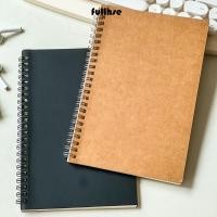 ราคา FULLHSE สมุดสเก็ตช์กระดาษคราฟท์ Retro Graffiti Spiral Coil Book ธรรมชาตินักเรียนเครื่องเขียนUnlined Simple Blank a5 โน้ตบุ๊คภาพวาด (46050904001)