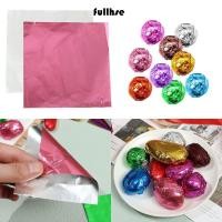 ราคา FULLHSE 100 ชิ้นอลูมิเนียมฟอยล์โลหะลายนูนเย็บดีบุกอาหารงานแต่งงานอุปกรณ์เบเกอรี่ DIY Candy ช็อกโกแลต (45651980863)