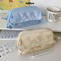 ราคา กระเป๋าปากกา FULLHSE ดินสอความจุขนาดใหญ่มัลติฟังก์ชั่น Simple Flip Deisgn กระเป๋าเครื่องเขียนของขวัญ (45251863979)