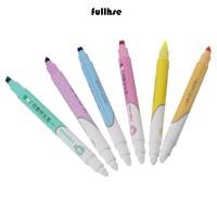 ราคา เต็ม 6ชิ้น ปากกา ดูเดิล สีสร้างสรรค์ ทนทานปฏิบัติ ปากกาเน้นข้อความลบได้ บันทึกการเขียนพลาสติกหลายสีแบบพกพาสองหัวเรียบเขียนไฮไลท์ (45101868756)