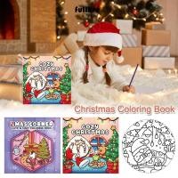 ราคา หนังสือภาพวาดกราฟฟิตี อิ่มๆ สบาย ๆ คริสต์มาสบรรเทาความเครียดคริสต์มาสสมุดระบายสี การ์ตูนการศึกษาภาพวาดของขวัญปกอ่อนสําหรับผู้ใหญ่และเ (44551873131)