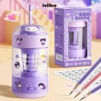 ราคา กบเหลาดินสอไฟฟ้า FULLHSE ทํางานอัตโนมัติ USB ขับเคลื่อนเครื่องเหลาดินสออัตโนมัติเต็มรูปแบบ การ์ตูน Kuromi Panda รูปแบบ USB ชาร์จ Sharpener กลับไปโรงเรียน (44076106919)