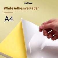 ราคา สติ๊กเกอร์กระดาษ FULLHSE กระดาษกาวในตัว A4 ที่เขียนได้ กระดาษฉลากสติ๊กเกอร์สีขาวพื้นผิวมันวาวด้าน เครื่องพิมพ์อิงค์เจ็ทเลเซอร์ (42326304467)