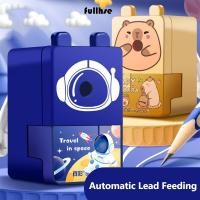 ราคา เครื่องมือลับมีด FULLHSE ดินสอป้อนอัตโนมัติ Capybara นักบินอวกาศ แพนด้ากบเหลาดินสอการ์ตูนป้องกันการติดตะกั่ว Hand cranked Mechanical Tool นักเรียน (40926161835)